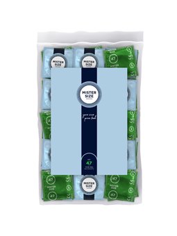 Mister Size - Preservativi Taglia XS 47 Mm (100 Unità)