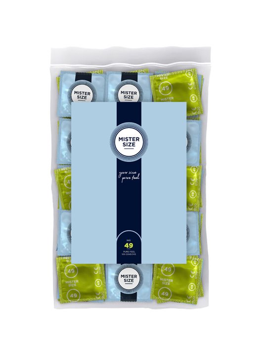 Mister Size - Preservativi Taglia S 49 Mm (100 Unità)