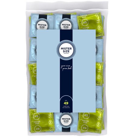 Mister Size - Preservativi Taglia S 49 Mm (100 Unità)
