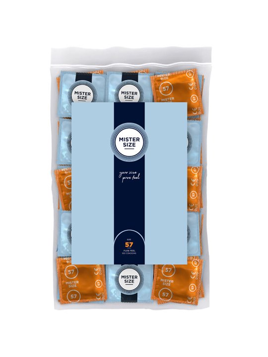 Mister Size - Preservativi Taglia L 57 Mm (100 Unità)