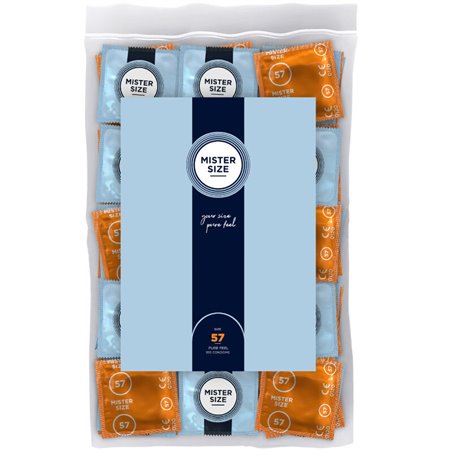 Mister Size - Preservativi Taglia L 57 Mm (100 Unità)