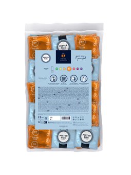 Mister Size - Condom Size L 57 Mm (100 Units)