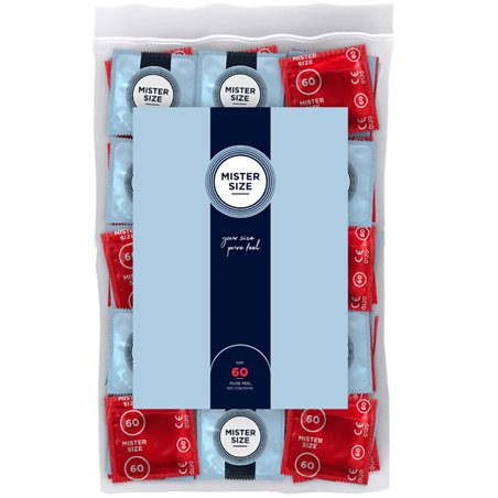 Mister Size - Preservativi Taglia XL 60 Mm (100 Unità)