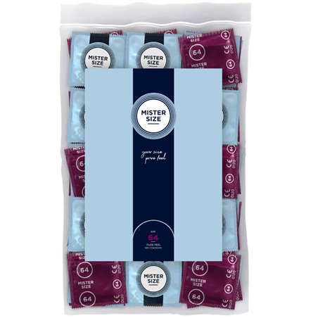 Mister Size - Preservativi Taglia XXL 64 Mm (100 Unità)