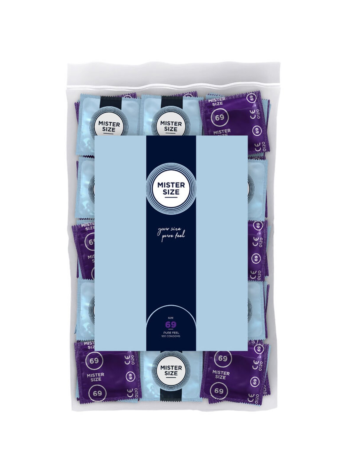 Mister Size - Condoms Size Xxxl 69 Mm (100 Units)