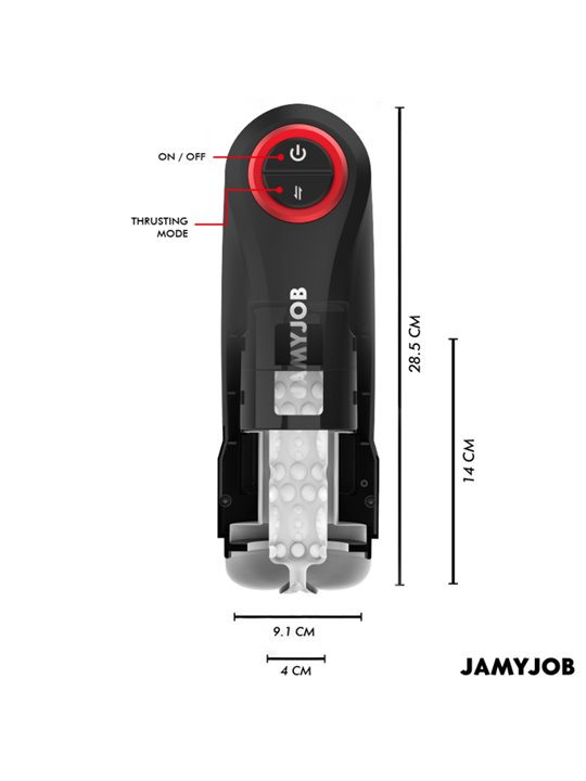 Jamyjob - Gravity Automatic Vagina Masturbator 5 Suction Modes