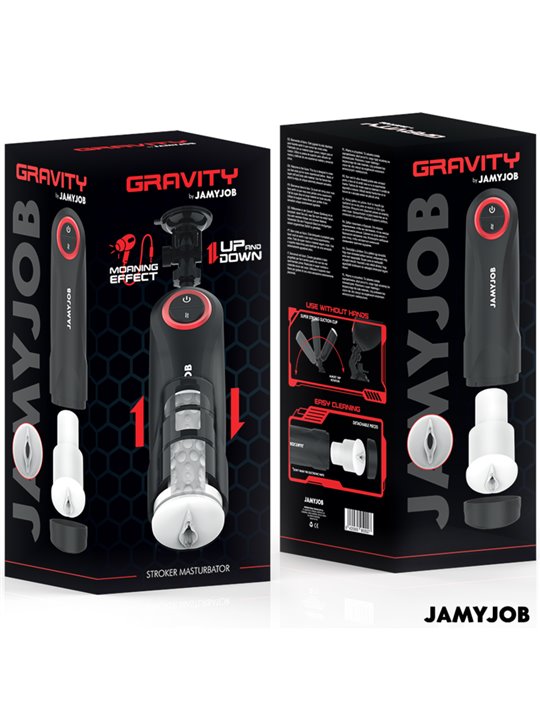 Jamyjob - Gravity Automatic Vagina Masturbator 5 Suction Modes