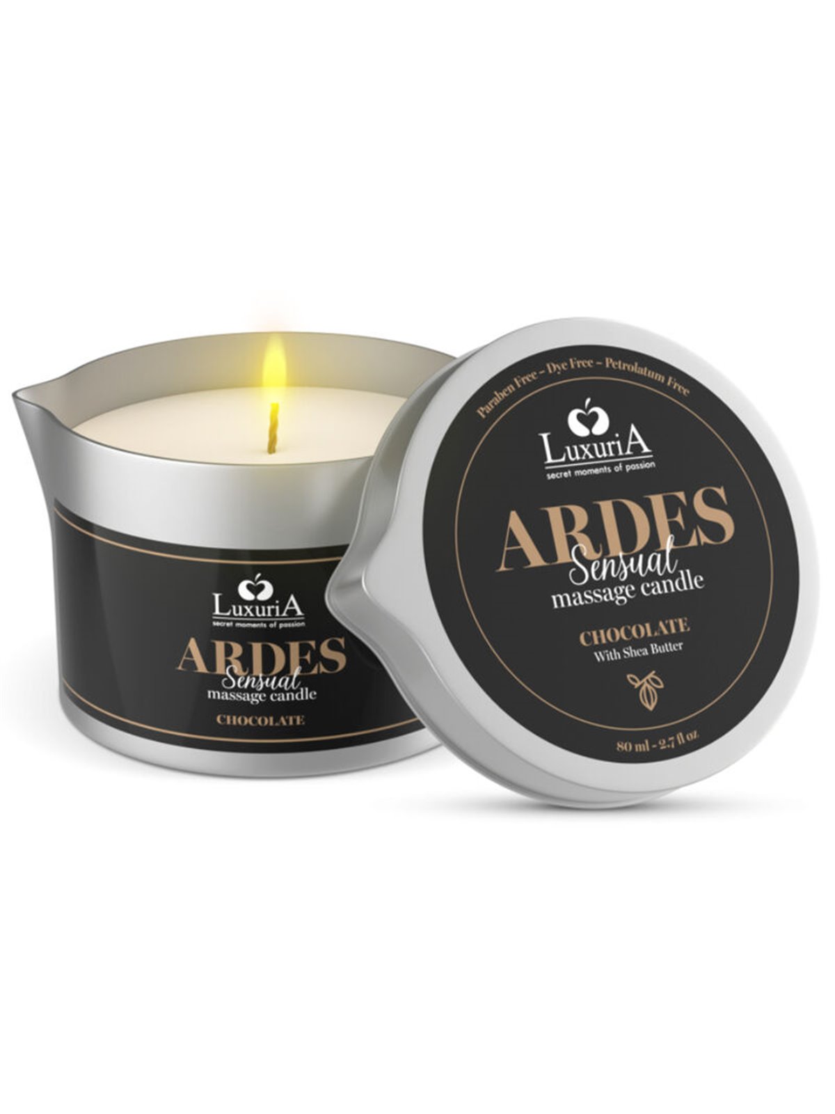 Intimateline Luxuria - Candela da Massaggio al Cioccolato