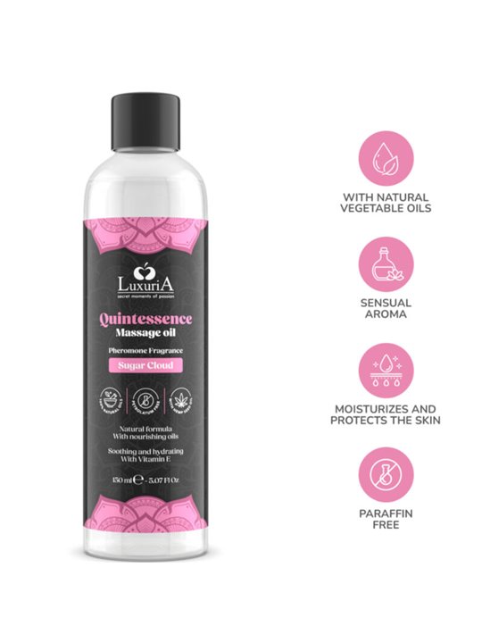 Intimateline Luxuria - Massage Oil Sugar Cloud 150 Ml