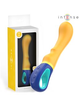 Intense Shaggy - Vibratore Punto G in Silicone Giallo