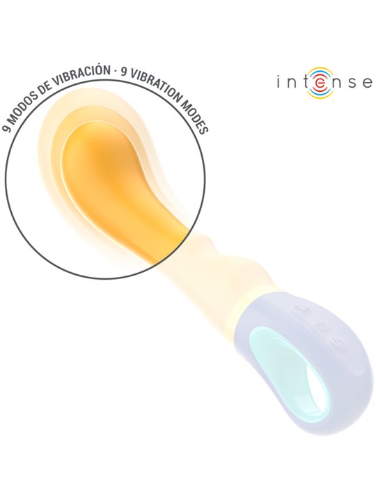 Intense Shaggy - Vibratore Punto G in Silicone Giallo