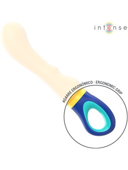 Intense Shaggy - Vibratore Punto G in Silicone Giallo