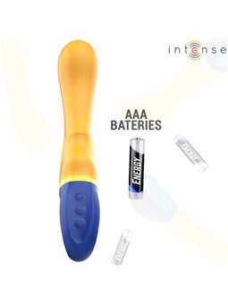 Intense Shaggy - Vibratore Punto G in Silicone Giallo