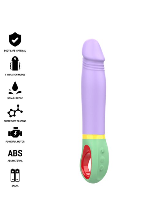Intense Velma - Vibratore Rabbit in Silicone Viola