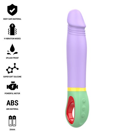 Intense Velma - Vibratore Rabbit in Silicone Viola