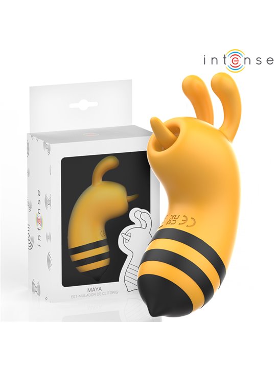 Intense Maya - Stimolatore Clitorideo Giallo/Nero a Forma di Ape