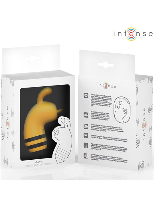 Intense Maya - Stimolatore Clitorideo Giallo/Nero a Forma di Ape