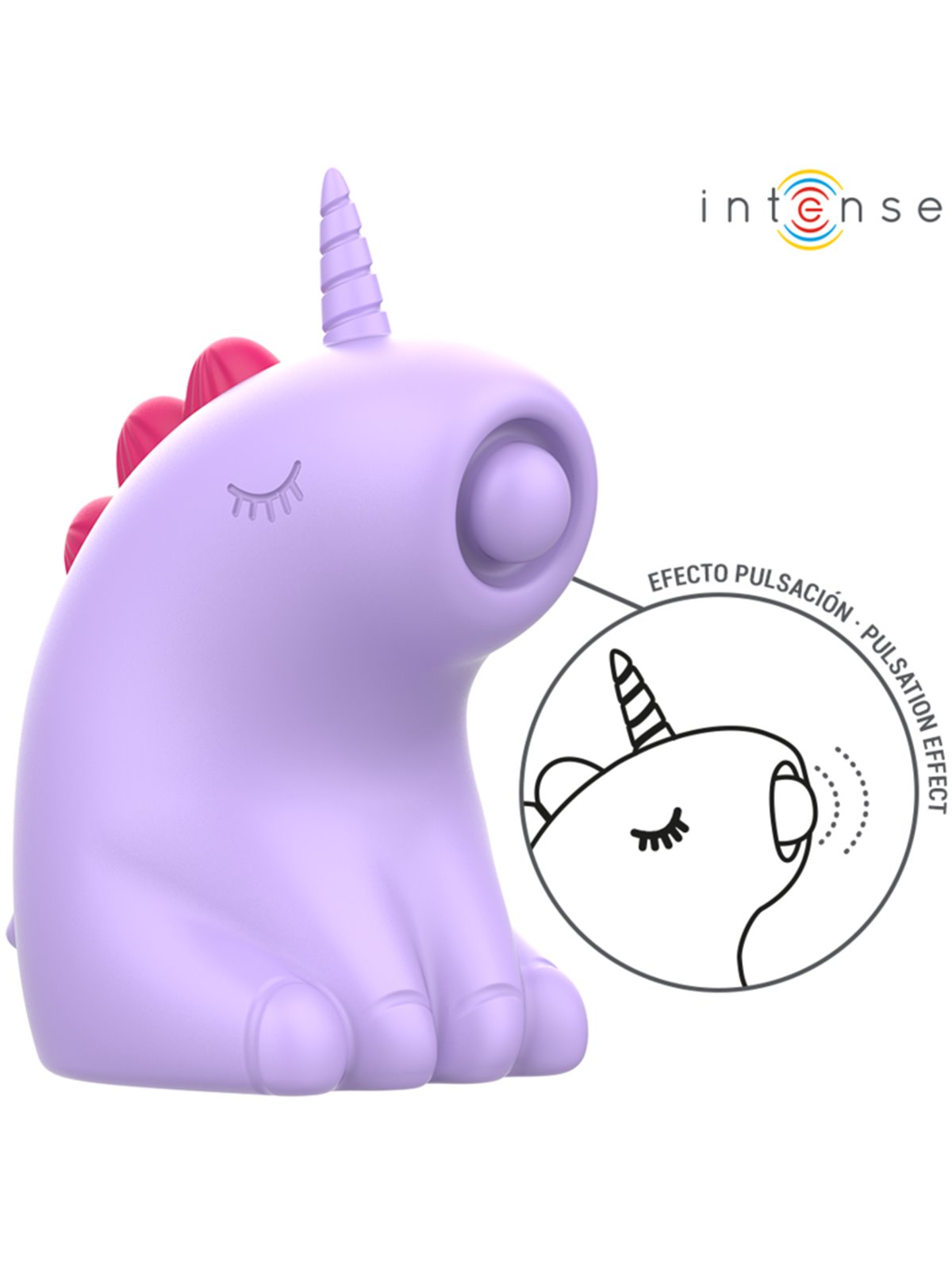 Intense Sweetie - Stimolatore Clitorideo Rosa a Forma di Unicorno
