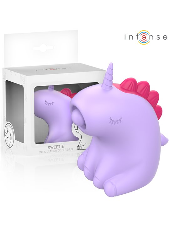 Intense Sweetie - Stimolatore Clitorideo Rosa a Forma di Unicorno