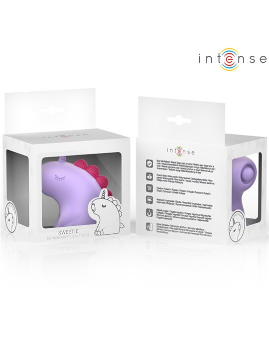 Intense Sweetie - Stimolatore Clitorideo Rosa a Forma di Unicorno