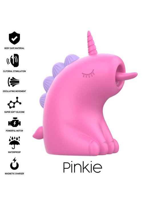 Intense Pinkie - Stimolatore Clitorideo Fucsia a Forma di Unicorno