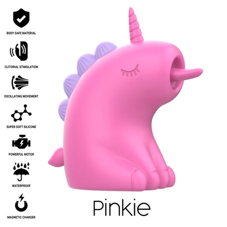 Intense Pinkie - Stimolatore Clitorideo Fucsia a Forma di Unicorno