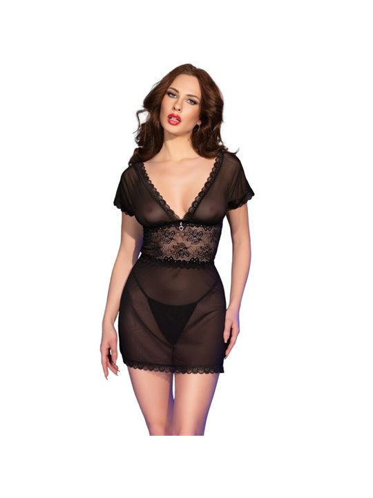 Chilirose - Cr 4830 Babydoll Black L