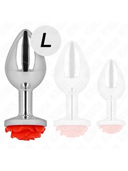Kink - Plug Anal Rose Red Size L