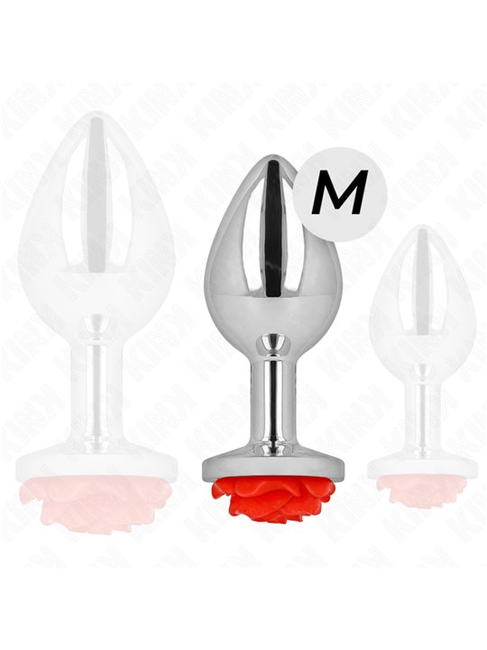 Kink - Plug Anal Rose Red Size M