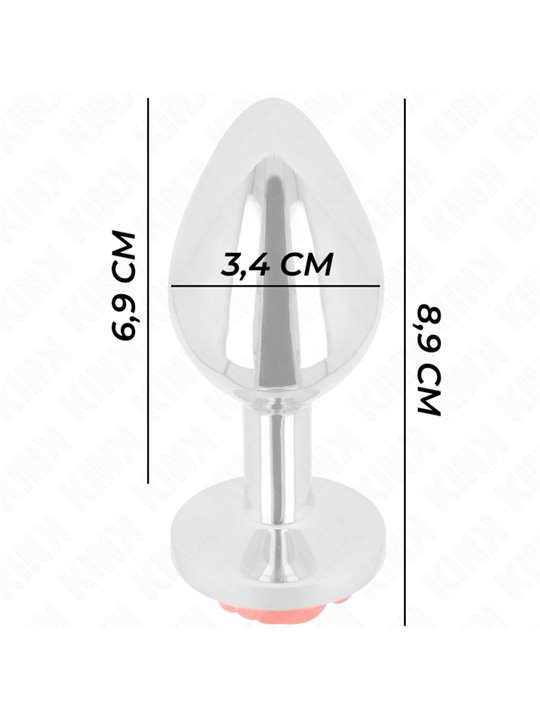 Kink - Plug Anal Rose Red Size M