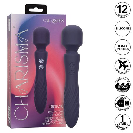Calexotics Charisma Mystique - Massaggiatore Wand 20,5 Cm Viola