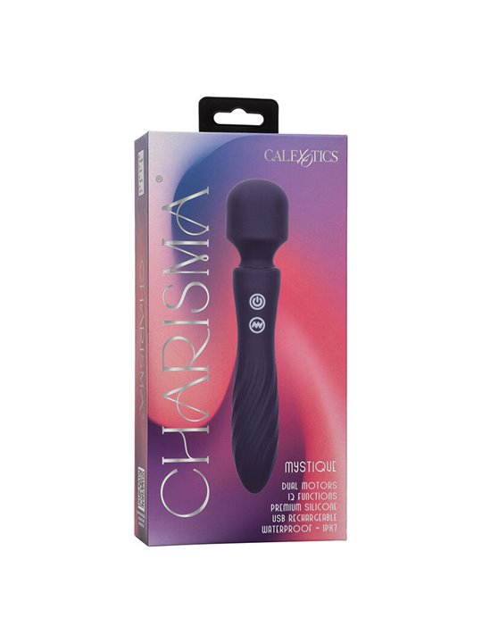 Calexotics - Charisma Mystique Massager Dual Motors 12 Functions 20,5 Cm X 4.5 Cm Purple