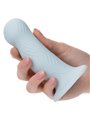 Calexotics Wave Rider Foam - Plug Anale in Silicone Liquido Celeste