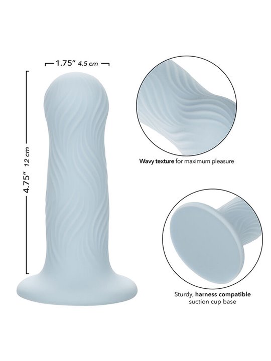 Calexotics - Wave Rider Foam Anal Plug Blue
