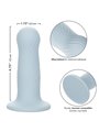 Calexotics Wave Rider Foam - Plug Anale in Silicone Liquido Celeste