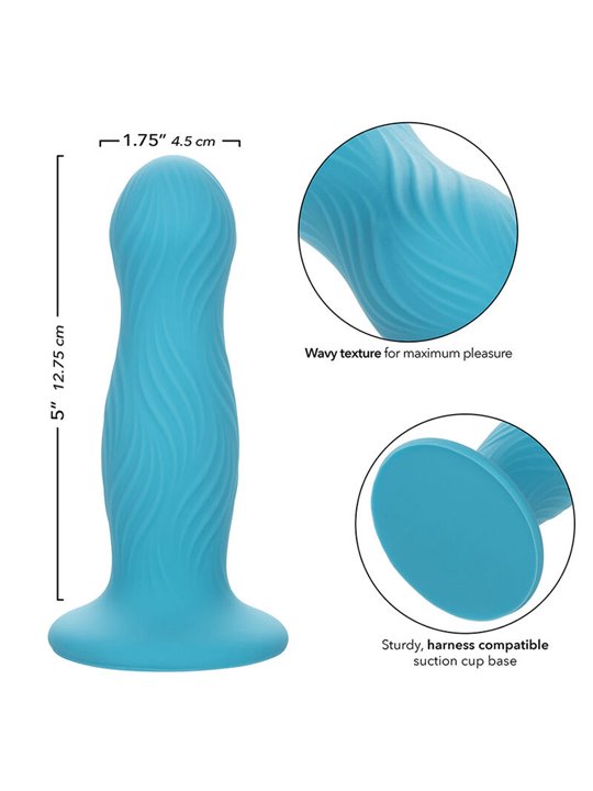 Calexotics - Wave Rider Swell Anal Plug Blue