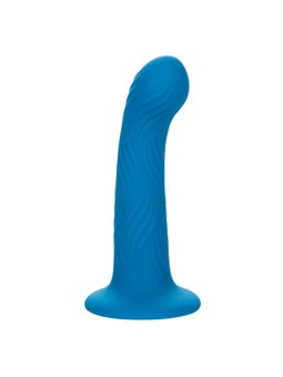 Calexotics Wave Rider Ripple - Plug Anale in Silicone Liquido Blu