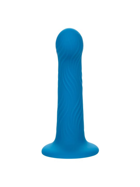 Calexotics Wave Rider Ripple - Plug Anale in Silicone Liquido Blu