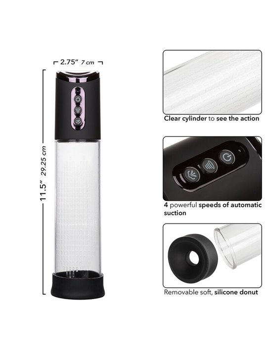 Calexotics - Peak Suction Pump 4 Speeds Black