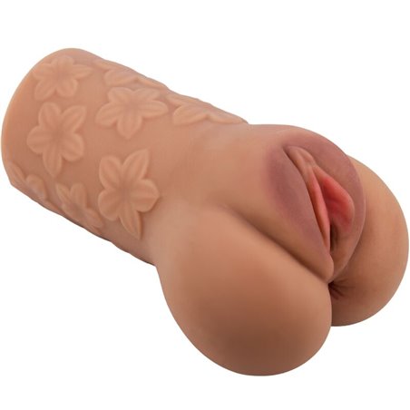 Crazy Bull - Scarlet Vagina And Anus Design With Flowers Flesh