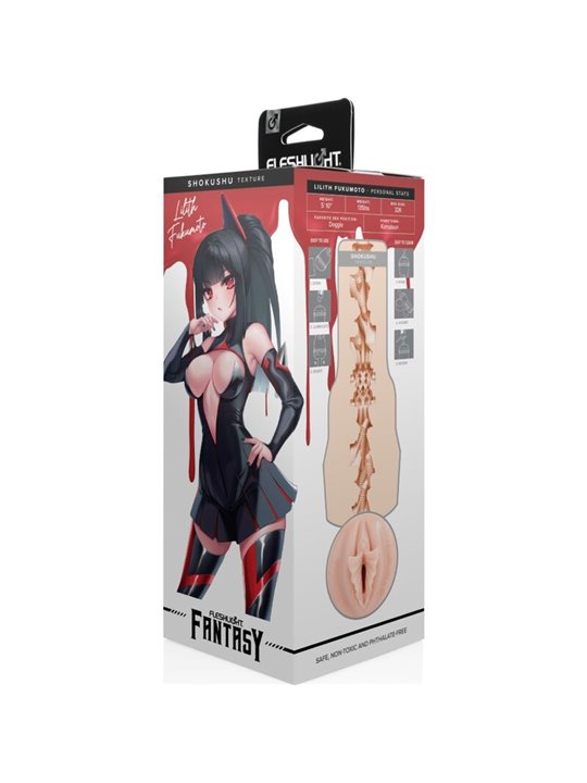 Fleshlight - Masturbatore Uomo Vagina in Silicone di Lilith Fukumoto