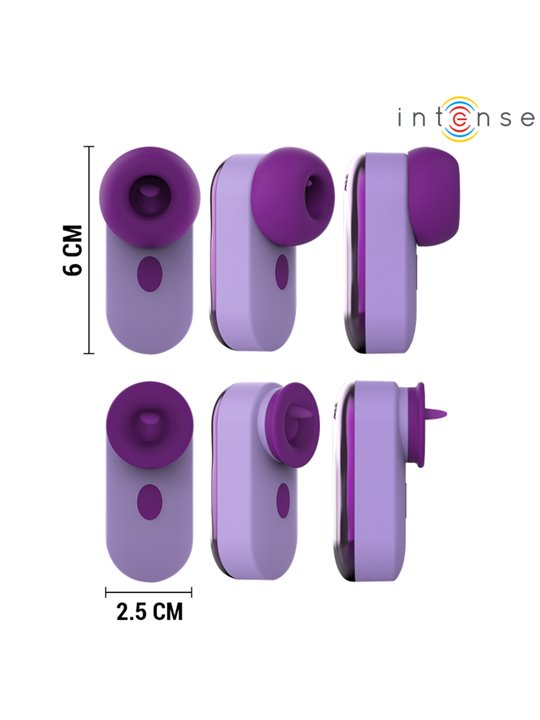Intense Sabrina - Stimolatore Clitorideo Viola con Lingua Vibrante
