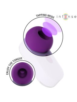 Intense Sabrina - Stimolatore Clitorideo Viola con Lingua Vibrante