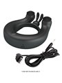 Pretty Love - Dahlia Vibrating Ring + Clitoris Stimulator 12 Vibrations Black