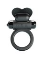 Pretty Love - Debonaire Vibrating Ring Rabbit 10 Vibrations Black