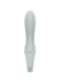 Satisfyer Air Pump Booty 3 - Vibratore Anale Gonfiabile Grigio e Verde