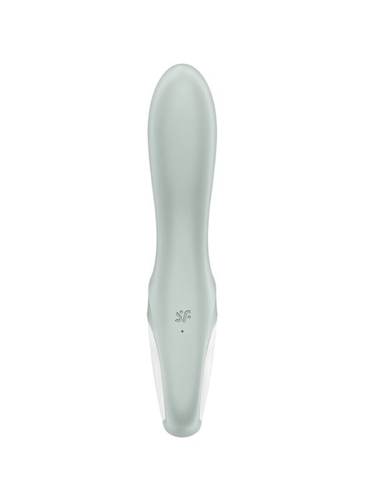 Satisfyer Air Pump Booty 3 - Vibratore Anale Gonfiabile Grigio e Verde
