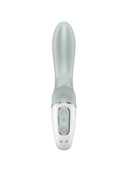 Satisfyer Air Pump Booty 3 - Vibratore Anale Gonfiabile Grigio e Verde