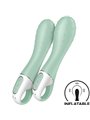 Satisfyer Air Pump Vibrator 3 - Vibratore Punto G Gonfiabile Verde