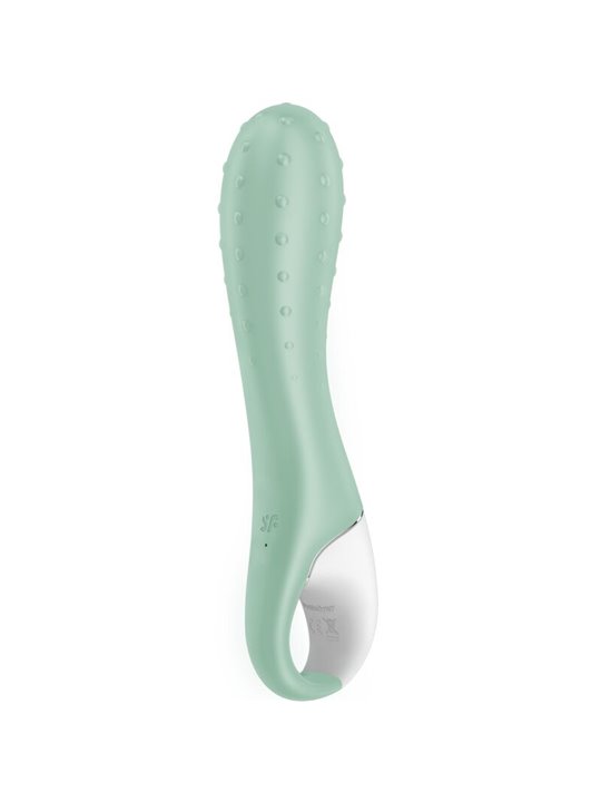 Satisfyer Air Pump Vibrator 3 - Vibratore Punto G Gonfiabile Verde